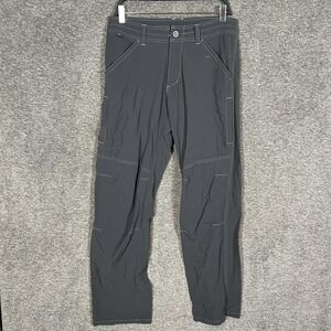 Kuhl Pants Mens 32x32 Gray Softshell Hiking Outdoor Stretch Trail Pockets